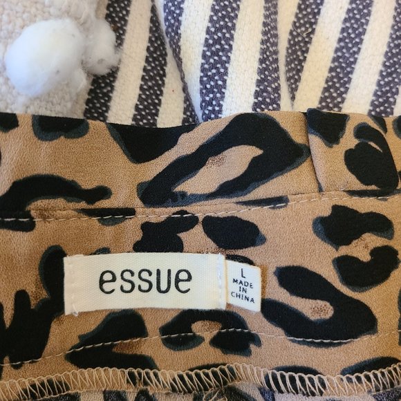 Essue leopard print pant - Picture 2 of 9